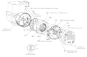 Page C Diagram and Parts List for BS600-W Type 0 Porter Cable Generator